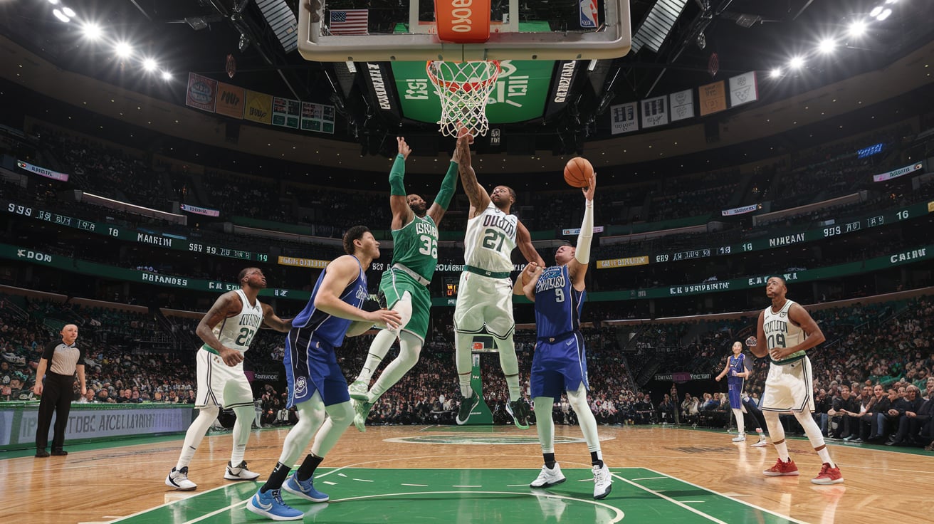 boston celtics vs dallas mavericks match player stats